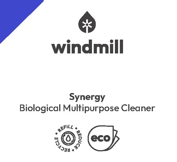 Synergy Multipurpose Cleaner Trigger Spray Bottle/Head - Windmill Refill - 750ml